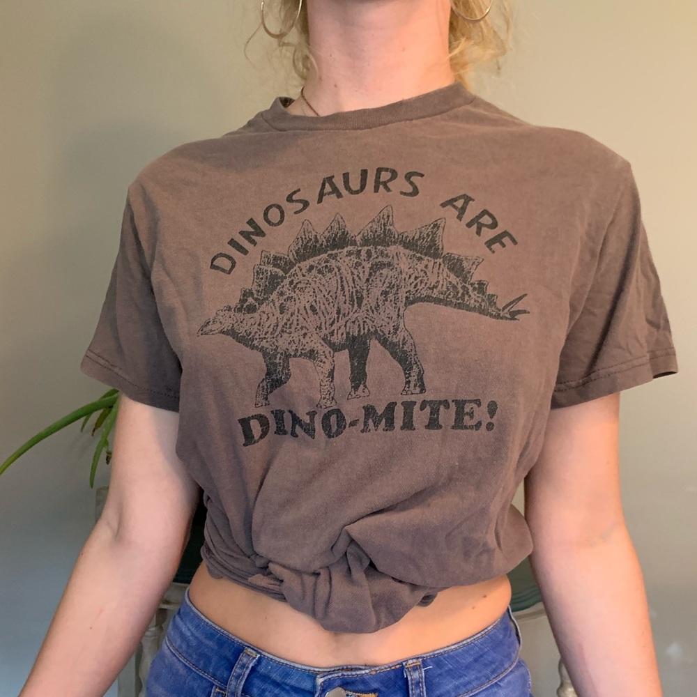 “Dinosaurs Are Dino-mite” t-shirt
